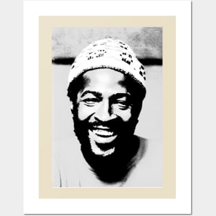 Marvin gaye t-shirt Posters and Art